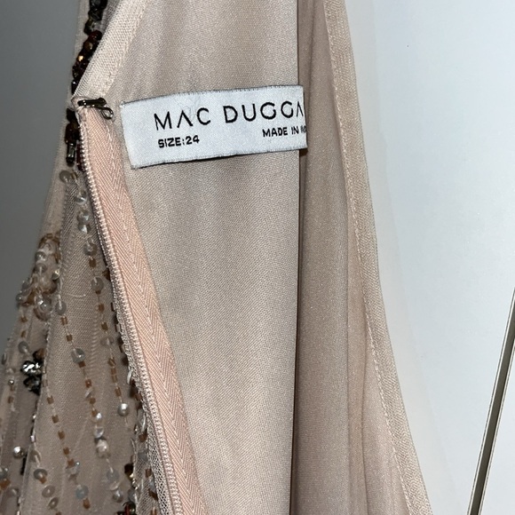 MAC DUGGAL #93575  Embellished Wrap Over Cap Sleeve A-Line Gown Size 24 NWT - Picture 7 of 12